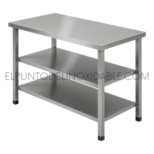 Mesa Con Doble Entrepaño