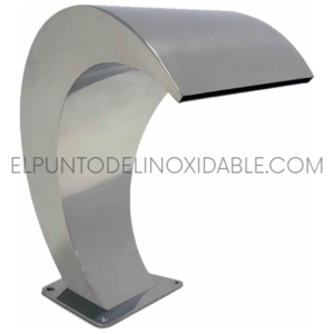 Fuente Pedestal Curva Para Piscina Grande