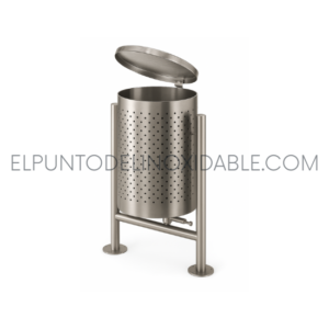 Tapa Plana Abatible Para Basurero