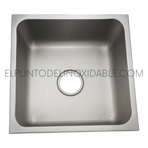 Poceta Inox Submontar Grande