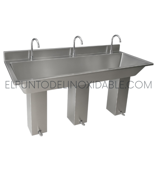 Lavamanos de Pedal Triple