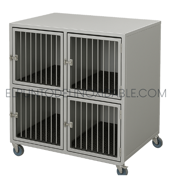 Jaula Para Mascota de 4 Modulos