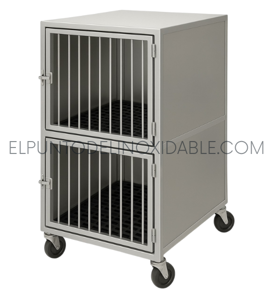 Jaula Para Mascota de 2 Modulos