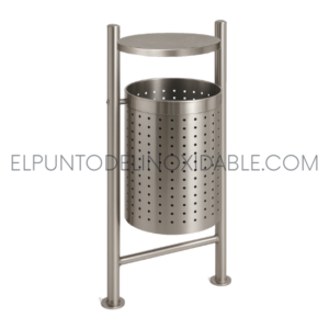 Tapa Plana Fija Para Basurero